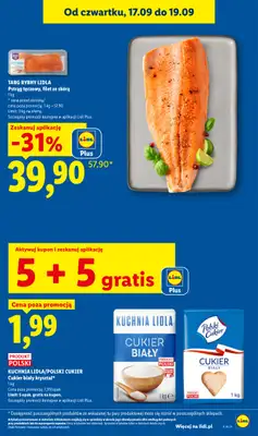 Lidl - gazetka promocyjna Oferta od czwartku od czwartku 17.09 do soboty 19.09 - strona 19