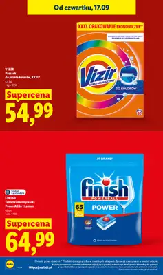 Lidl - gazetka promocyjna Oferta od czwartku od czwartku 17.09 do soboty 19.09 - strona 34