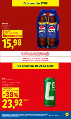 Lidl - gazetka promocyjna Oferta od czwartku od czwartku 17.09 do soboty 19.09 - strona 31