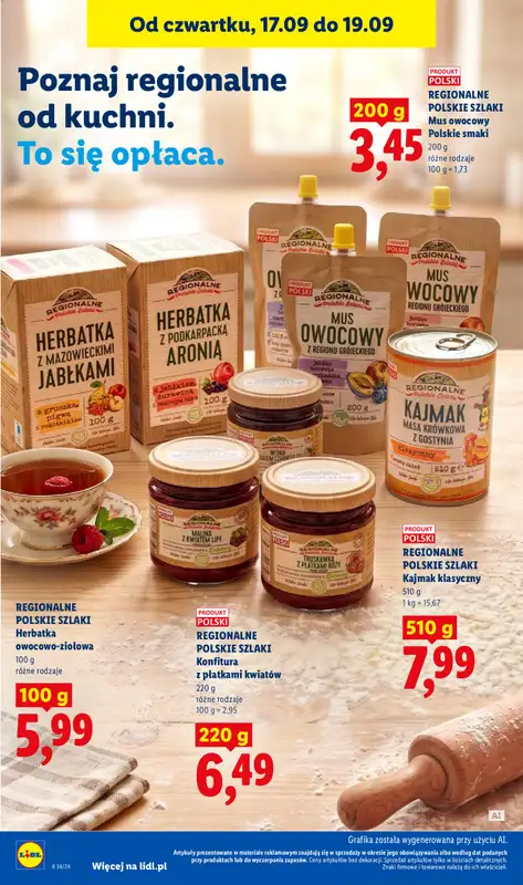 Lidl - gazetka promocyjna Oferta od czwartku od czwartku 17.09 do soboty 19.09 - strona 80
