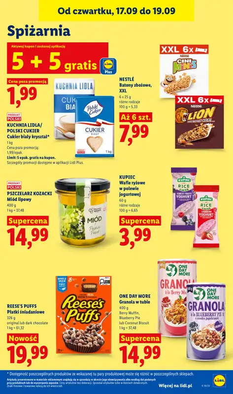 Lidl - gazetka promocyjna Oferta od czwartku od czwartku 17.09 do soboty 19.09 - strona 81