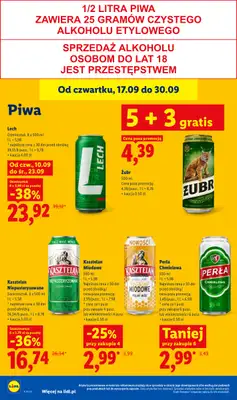 Lidl - gazetka promocyjna Oferta od czwartku od czwartku 17.09 do soboty 19.09 - strona 68