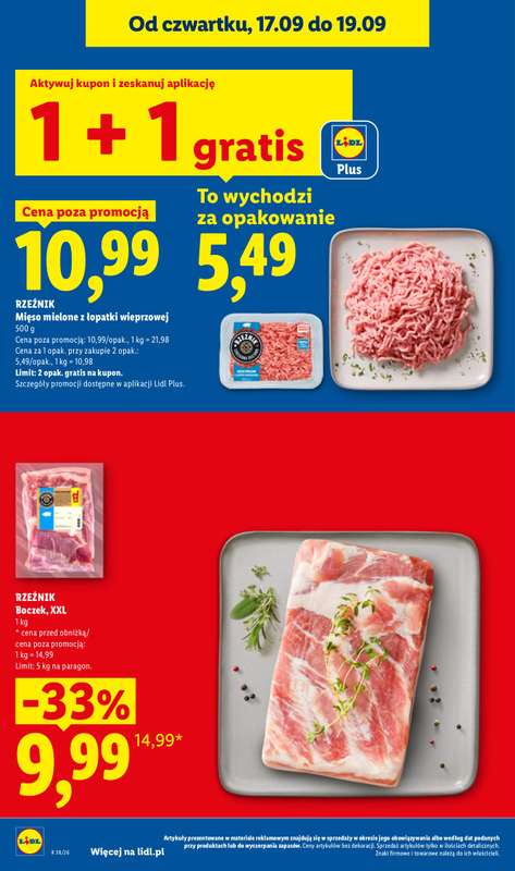 Lidl - gazetka promocyjna Oferta od czwartku od czwartku 17.09 do soboty 19.09 - strona 16