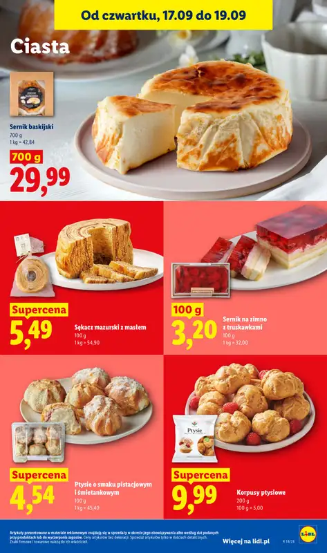 Lidl - gazetka promocyjna Oferta od czwartku od czwartku 17.09 do soboty 19.09 - strona 77