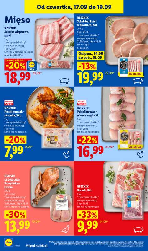 Lidl - gazetka promocyjna Oferta od czwartku od czwartku 17.09 do soboty 19.09 - strona 54