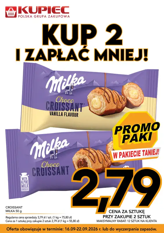 Kupiec - gazetka promocyjna Promopaki od środy 16.09 do wtorku 22.09 - strona 7