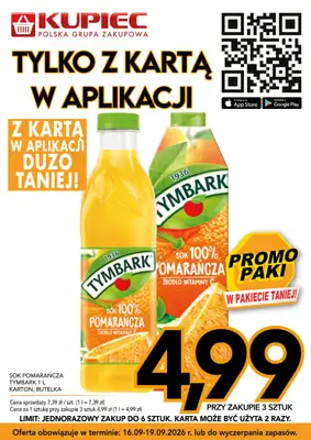 Kupiec - gazetka promocyjna Promopaki od środy 16.09 do wtorku 22.09 - strona 11