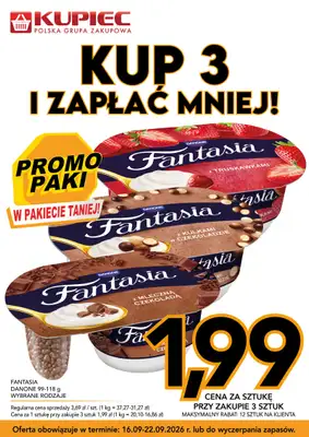 Kupiec - gazetka promocyjna Promopaki od środy 16.09 do wtorku 22.09 - strona 2
