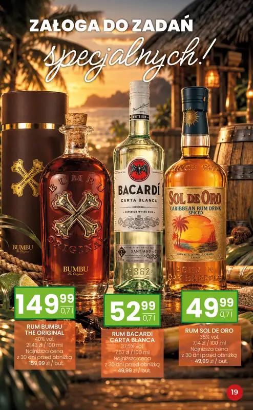 Twój Market - gazetka promocyjna Gazetka alkoholowa od wtorku 15.09 do piątku 18.09 - strona 19