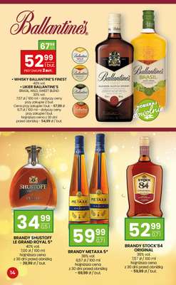 Twój Market - gazetka promocyjna Gazetka alkoholowa od wtorku 15.09 do piątku 18.09 - strona 14