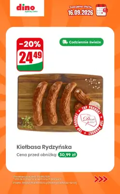 Dino - gazetka promocyjna Specjalna oferta na 16.09.2026 - promocje spoza gazetki od środy 16.09 do środy 16.09 - strona 8
