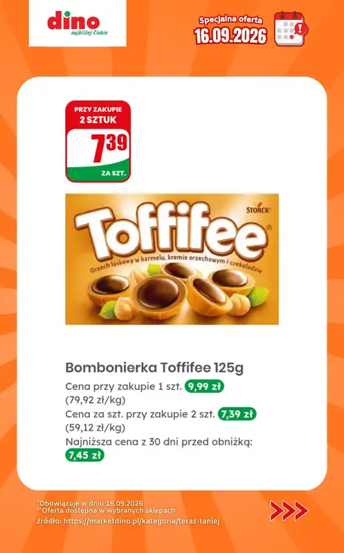 Dino - gazetka promocyjna Specjalna oferta na 16.09.2026 - promocje spoza gazetki od środy 16.09 do środy 16.09 - strona 6