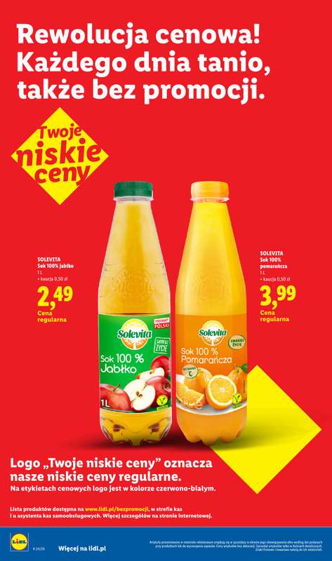 Lidl - gazetka promocyjna Rewolucja Cenowa! od piątku 21.08 do środy 30.09 - strona 8