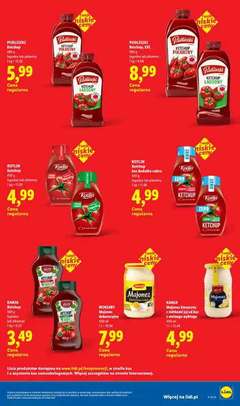Lidl - gazetka promocyjna Rewolucja Cenowa! od piątku 21.08 do środy 30.09 - strona 13