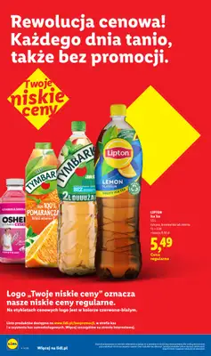 Lidl - gazetka promocyjna Rewolucja Cenowa! od piątku 21.08 do środy 30.09 - strona 10