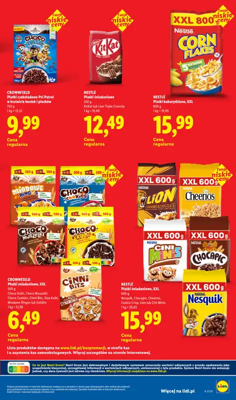 Lidl - gazetka promocyjna Rewolucja Cenowa! od piątku 21.08 do środy 30.09 - strona 17