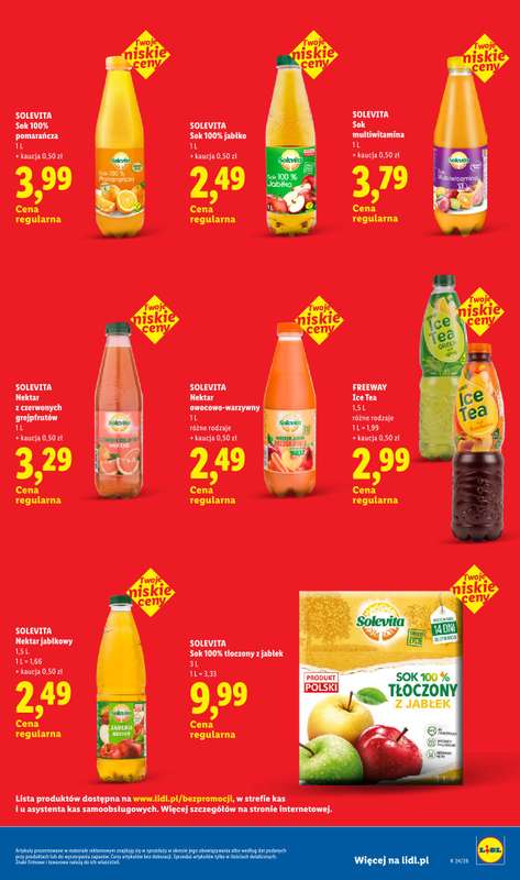 Lidl - gazetka promocyjna Rewolucja Cenowa! od piątku 21.08 do środy 30.09 - strona 9