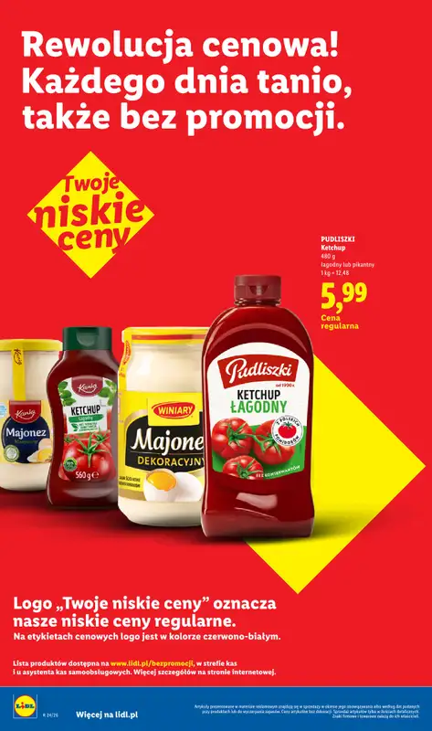 Lidl - gazetka promocyjna Rewolucja Cenowa! od piątku 21.08 do środy 30.09 - strona 12