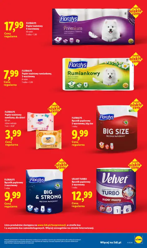 Lidl - gazetka promocyjna Rewolucja Cenowa! od piątku 21.08 do środy 30.09 - strona 29