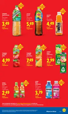 Lidl - gazetka promocyjna Rewolucja Cenowa! od piątku 21.08 do środy 30.09 - strona 11