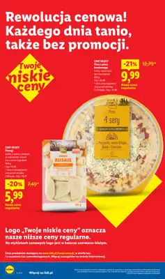 Lidl - gazetka promocyjna Rewolucja Cenowa! od piątku 21.08 do środy 30.09 - strona 4