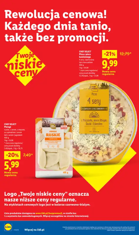 Lidl - gazetka promocyjna Rewolucja Cenowa! od piątku 21.08 do środy 30.09 - strona 4