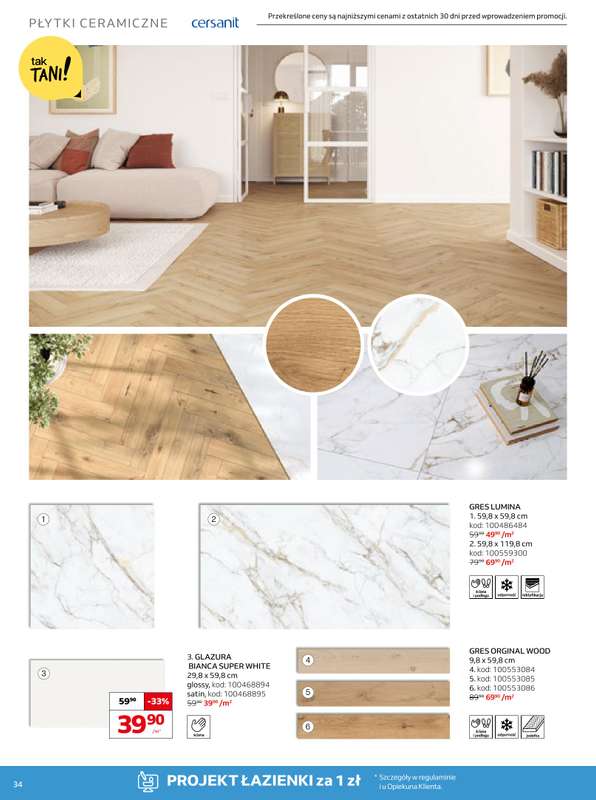 Komfort - gazetka promocyjna Gazetka od środy 16.09 do wtorku 27.10 - strona 34
