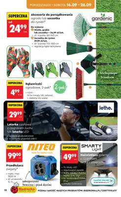 Biedronka - gazetka promocyjna Hity i inspiracje, od 12.09 od soboty 12.09 do środy 30.09 - strona 16