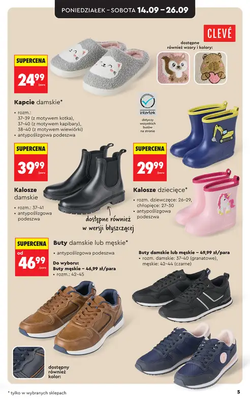 Biedronka - gazetka promocyjna Hity i inspiracje, od 12.09 od soboty 12.09 do środy 30.09 - strona 9