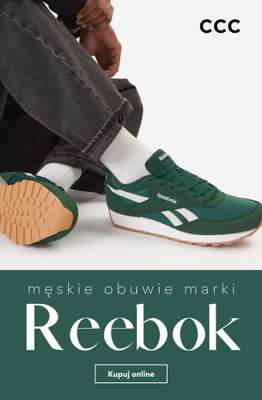 CCC - gazetka promocyjna Męskie obuwie marki REEBOK od czwartku 17.09 