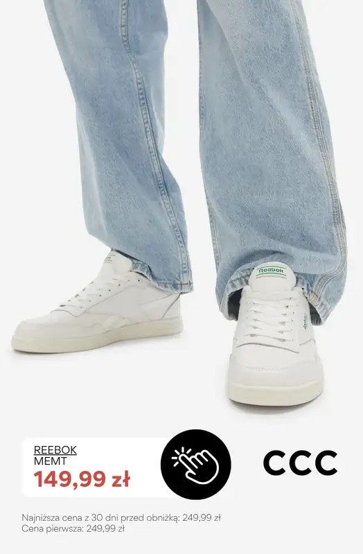 CCC - gazetka promocyjna Męskie obuwie marki REEBOK od czwartku 17.09  - strona 4