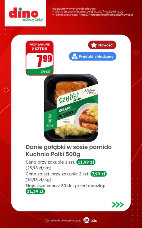 Dino - gazetka promocyjna Nowości w Dino! od środy 16.09  - strona 12
