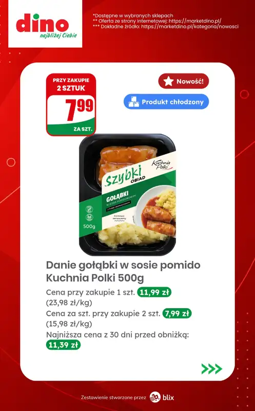 Dino - gazetka promocyjna Nowości w Dino! od środy 16.09  - strona 12