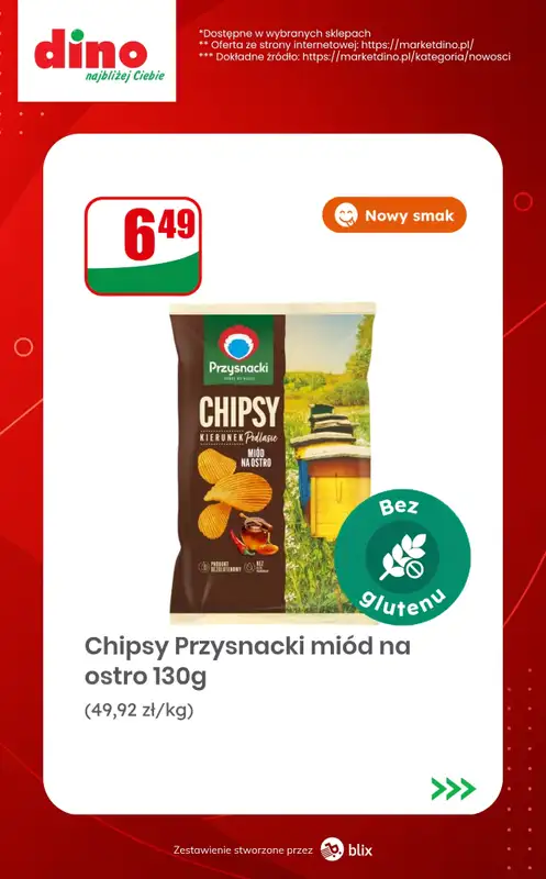 Dino - gazetka promocyjna Nowości w Dino! od środy 16.09  - strona 5