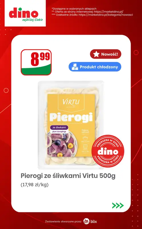 Dino - gazetka promocyjna Nowości w Dino! od środy 16.09  - strona 10