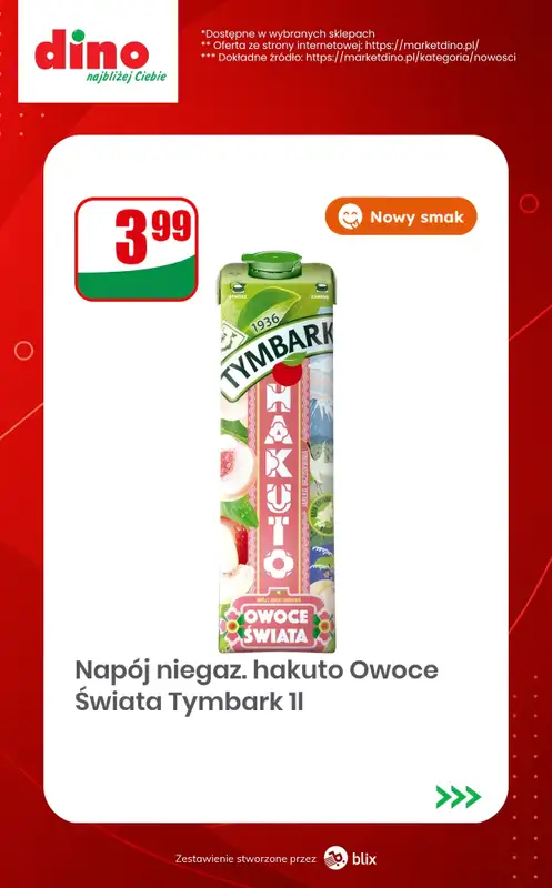 Dino - gazetka promocyjna Nowości w Dino! od środy 16.09  - strona 6