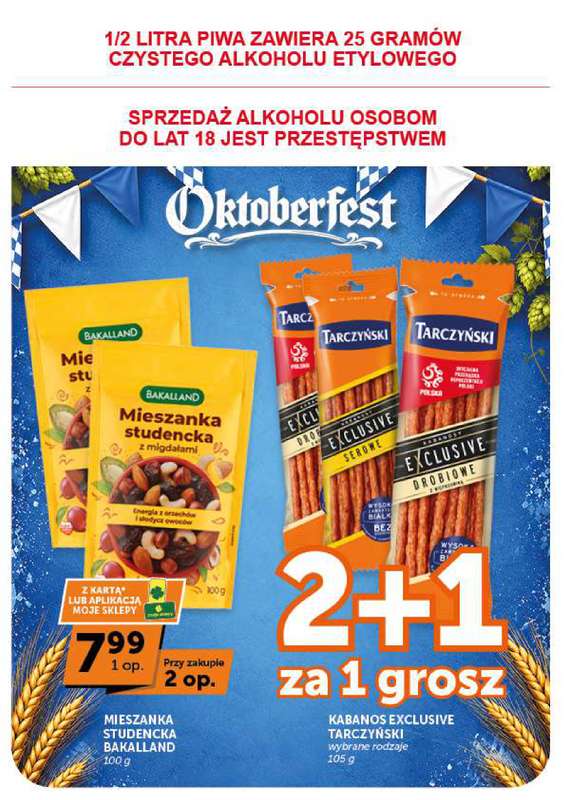 Groszek - gazetka promocyjna Gazetka Supermarket  do środy 23.09 - strona 23