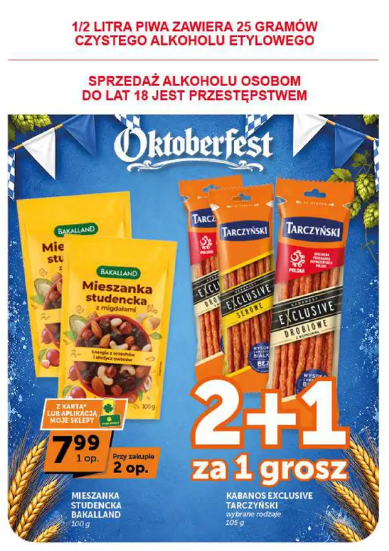 Groszek - gazetka promocyjna Gazetka Supermarket  do środy 23.09 - strona 23