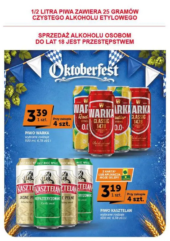 Euro Sklep - gazetka promocyjna Gazetka Supermarket  do środy 23.09 - strona 18