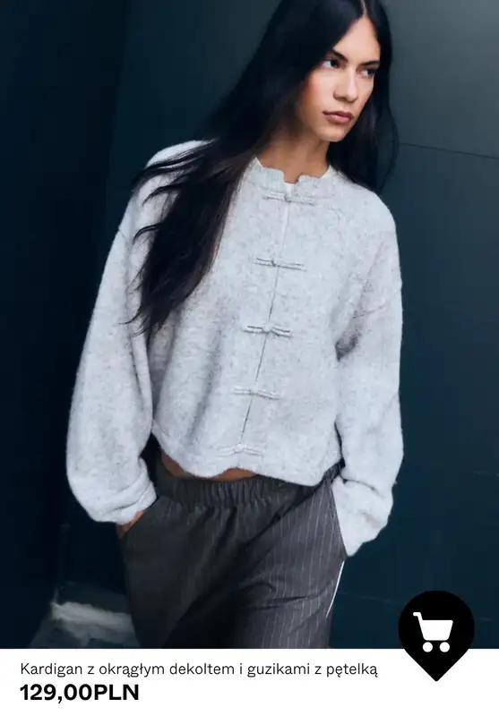Bershka - gazetka promocyjna Swetry damskie od środy 16.09  - strona 5