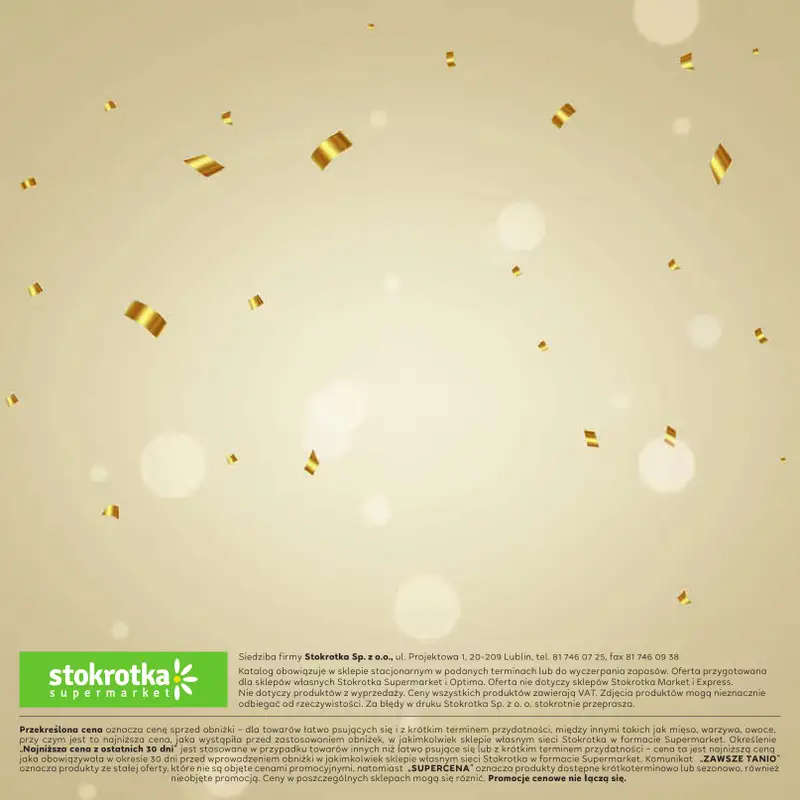 Stokrotka - gazetka promocyjna Katalog urodzinowy  do środy 23.09 - strona 44