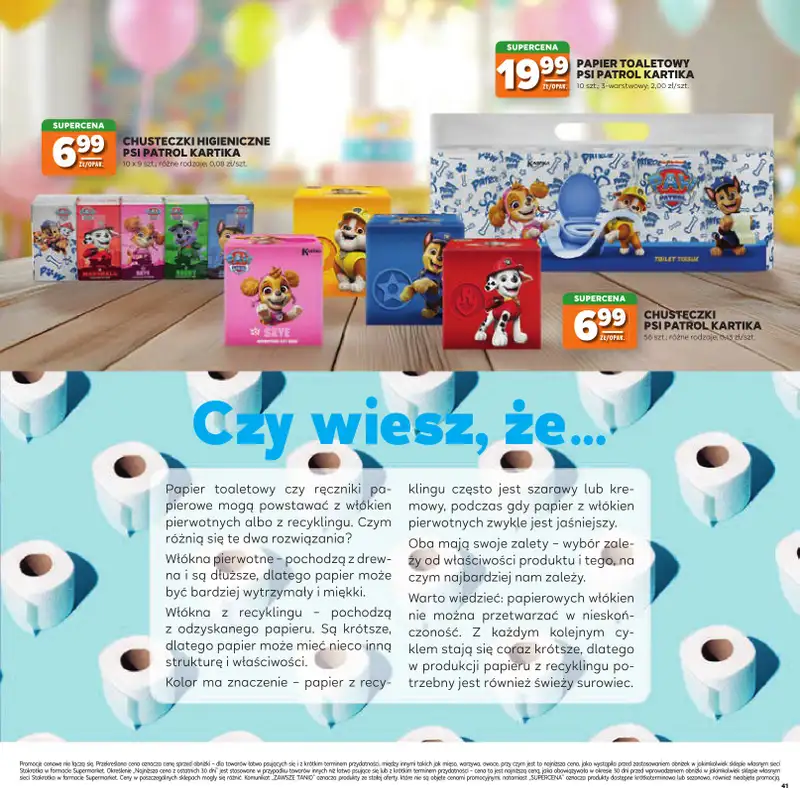 Stokrotka - gazetka promocyjna Katalog urodzinowy  do środy 23.09 - strona 41