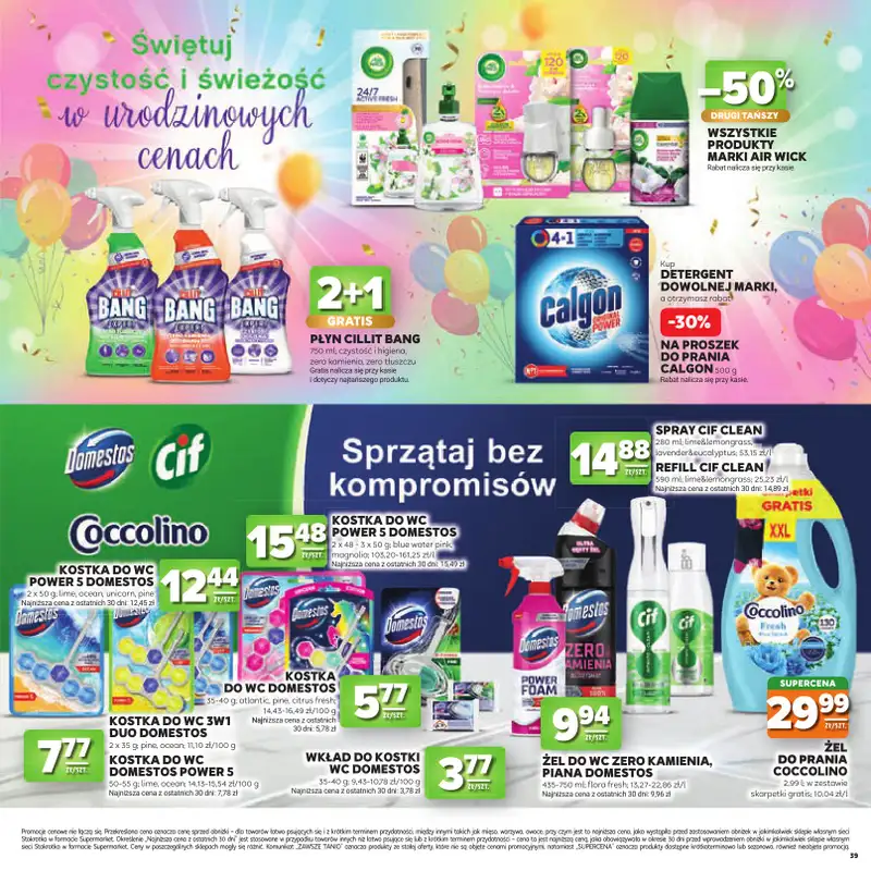 Stokrotka - gazetka promocyjna Katalog urodzinowy  do środy 23.09 - strona 39