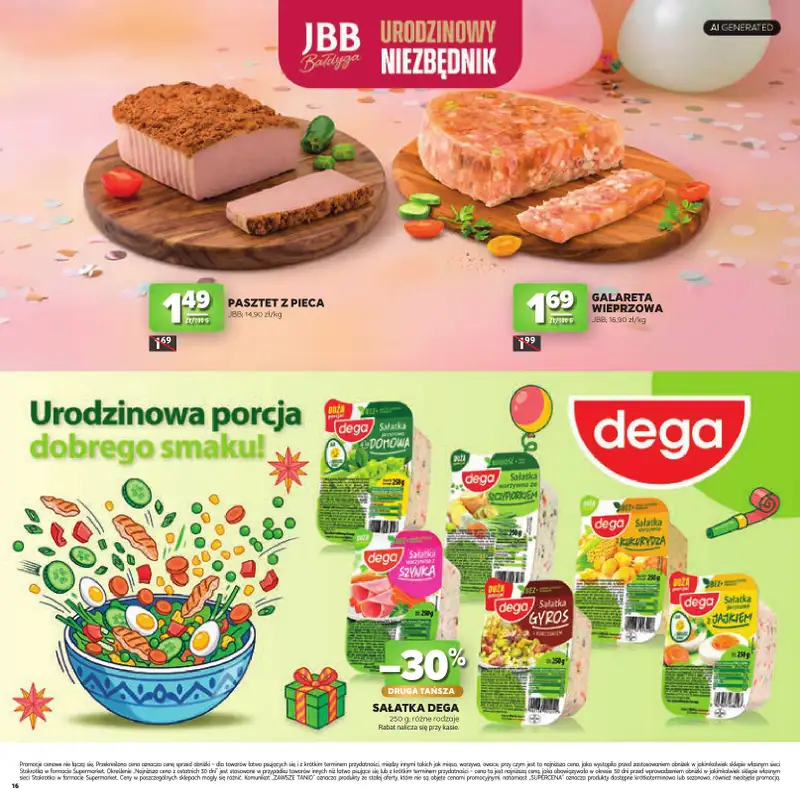 Stokrotka - gazetka promocyjna Katalog urodzinowy  do środy 23.09 - strona 16