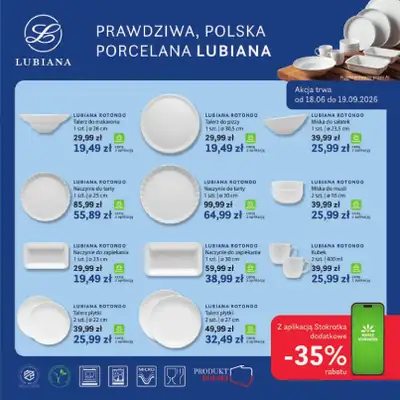 Stokrotka - gazetka promocyjna Katalog urodzinowy  do środy 23.09 - strona 43