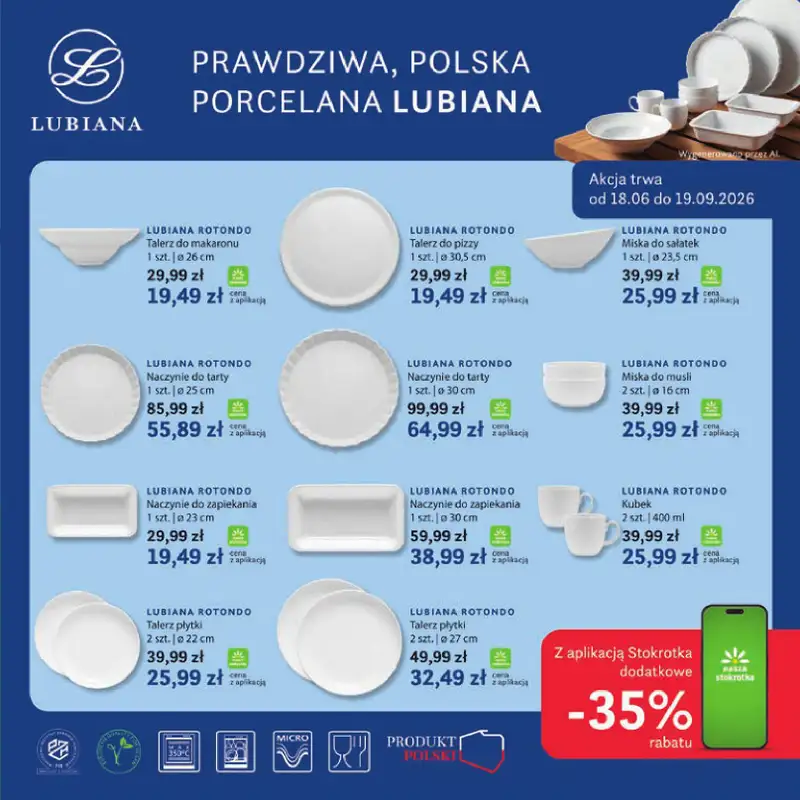 Stokrotka - gazetka promocyjna Katalog urodzinowy  do środy 23.09 - strona 43