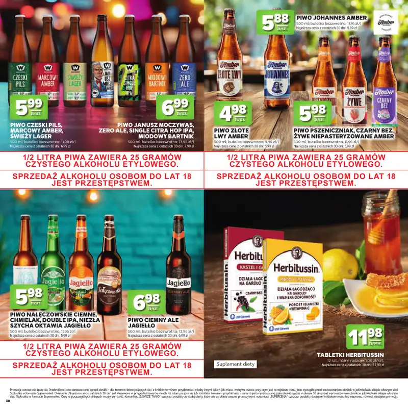 Stokrotka - gazetka promocyjna Katalog urodzinowy  do środy 23.09 - strona 30