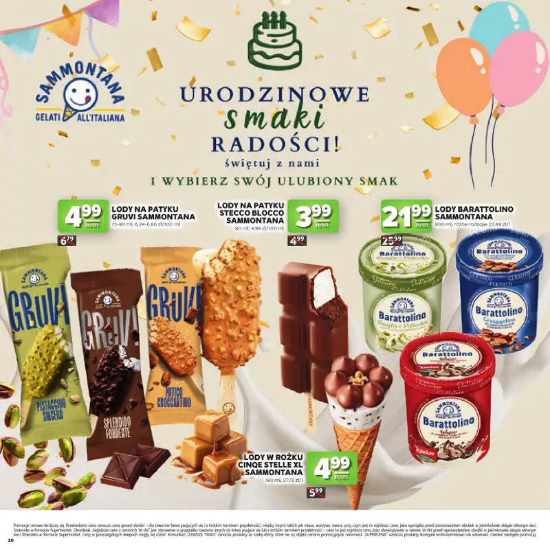 Stokrotka - gazetka promocyjna Katalog urodzinowy  do środy 23.09 - strona 20