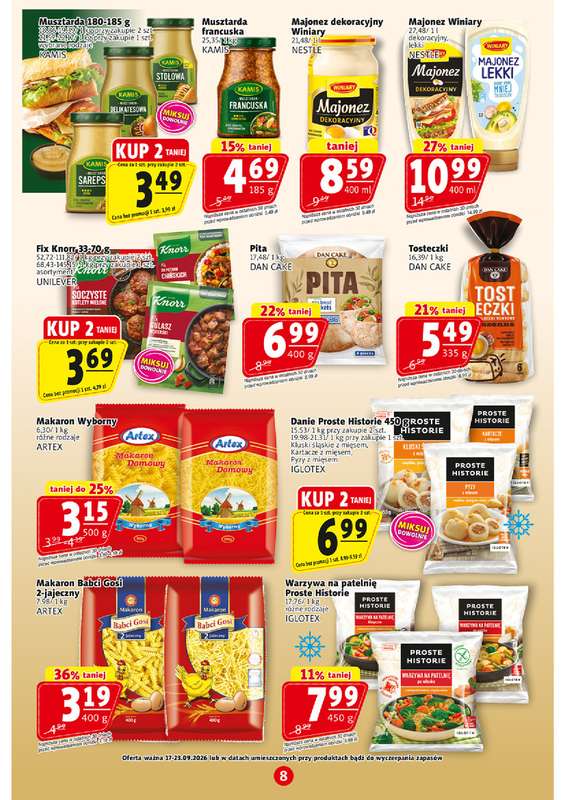 Prim Market - gazetka promocyjna Gazetka od czwartku 17.09 do środy 23.09 - strona 8