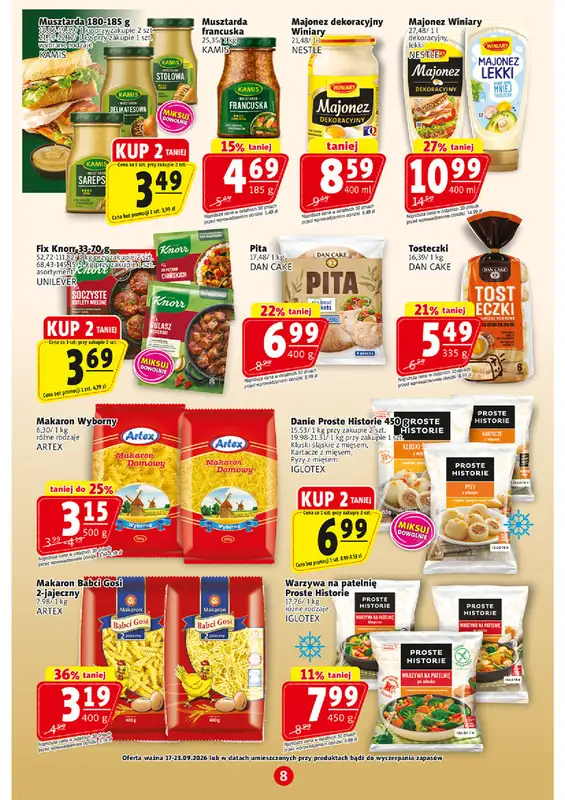 Prim Market - gazetka promocyjna Gazetka od czwartku 17.09 do środy 23.09 - strona 8